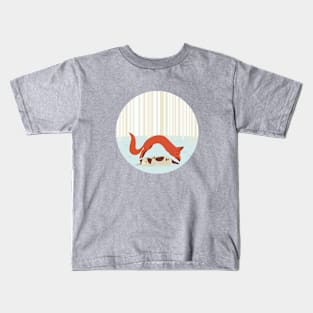 A Quick Fox and a Lazy Dog Kids T-Shirt